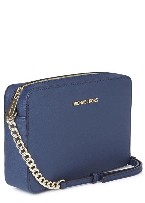 michael kors black and blue handbag|Michael Kors navy blue crossbody.